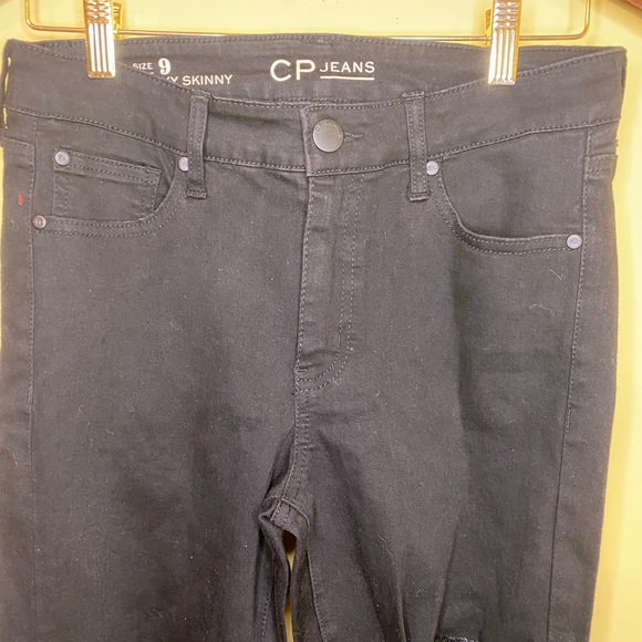 CP Jeans Super Stretchy Distressed Skinny Jeans - Picture 2 of 9